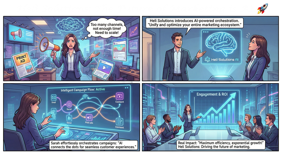 AI Marketing Comic